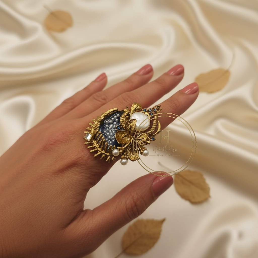 Blue Ember Ring image 1
