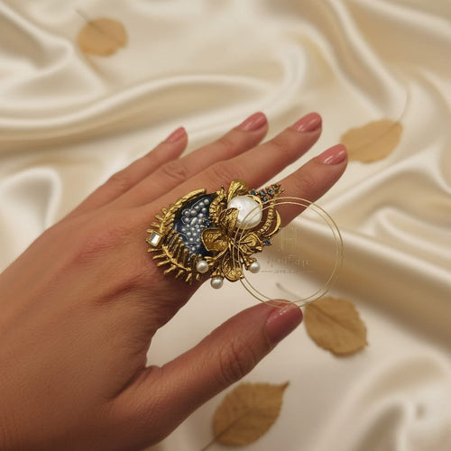Blue Ember Ring image 1